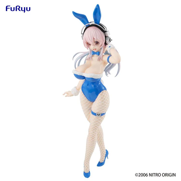 Nitroplus BiCute Bunnies Super Sonico (Blue Rabbit Ver.) Figure - Image 3