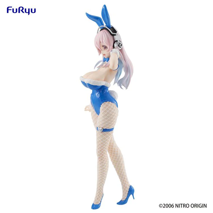 Nitroplus BiCute Bunnies Super Sonico (Blue Rabbit Ver.) Figure - Image 4