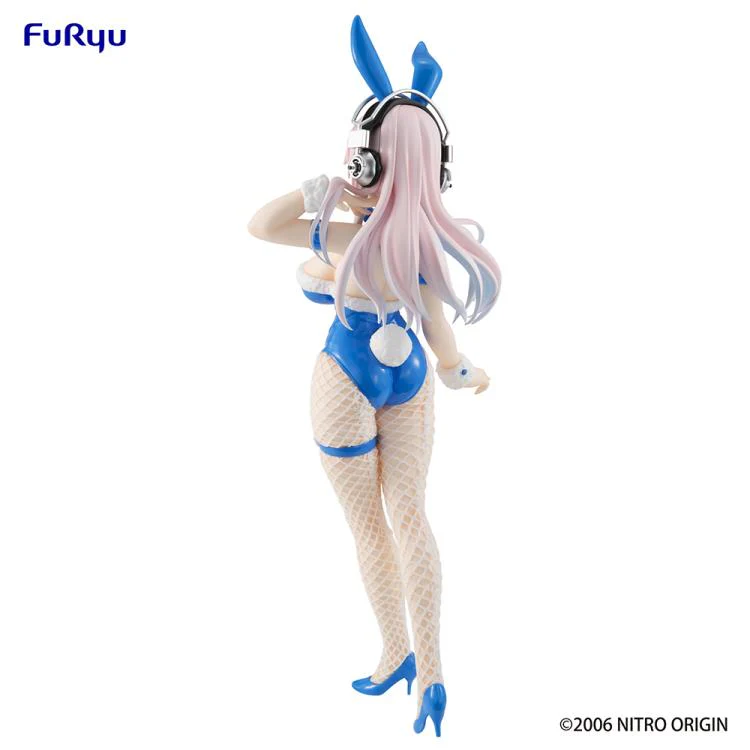 Nitroplus BiCute Bunnies Super Sonico (Blue Rabbit Ver.) Figure - Image 5