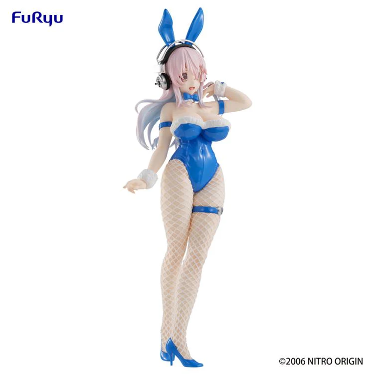 Nitroplus BiCute Bunnies Super Sonico (Blue Rabbit Ver.) Figure - Image 7