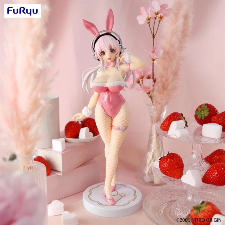 Nitroplus BiCute Bunnies Super Sonico (Pink Rabbit Ver.) Figure - Image 2
