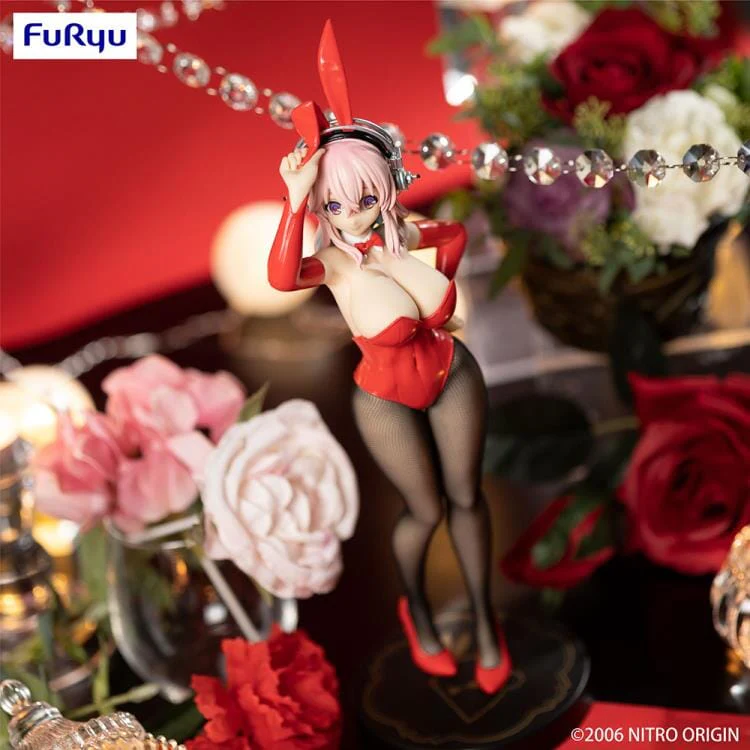 Nitroplus BiCute Bunnies Super Sonico (Red Rabbit Ver.) Figure - Image 4