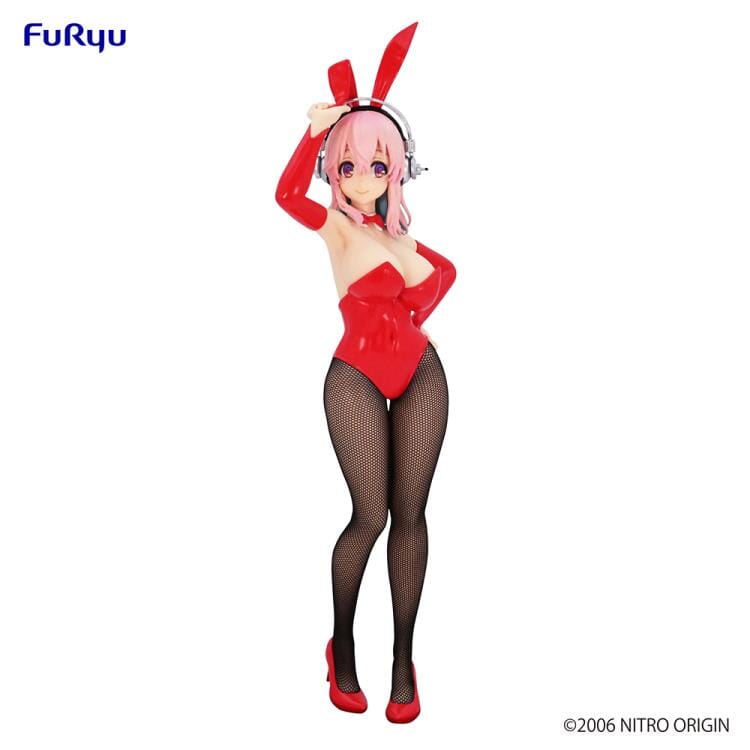 Nitroplus BiCute Bunnies Super Sonico (Red Rabbit Ver.) Figure - Image 6