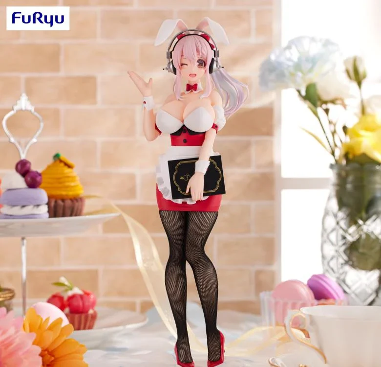 Nitroplus BiCute Bunnies Super Sonico (Waitress Ver.) Figure - Image 2