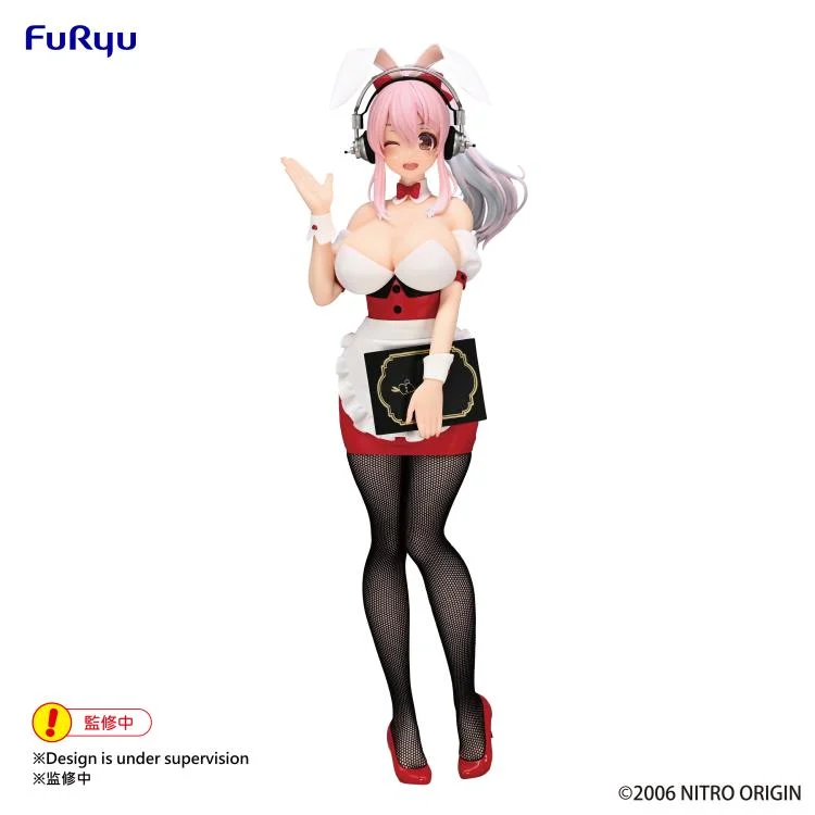 Nitroplus BiCute Bunnies Super Sonico (Waitress Ver.) Figure - Image 6