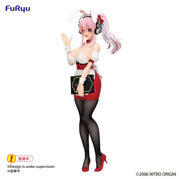 Nitroplus BiCute Bunnies Super Sonico (Waitress Ver.) Figure - Image 7