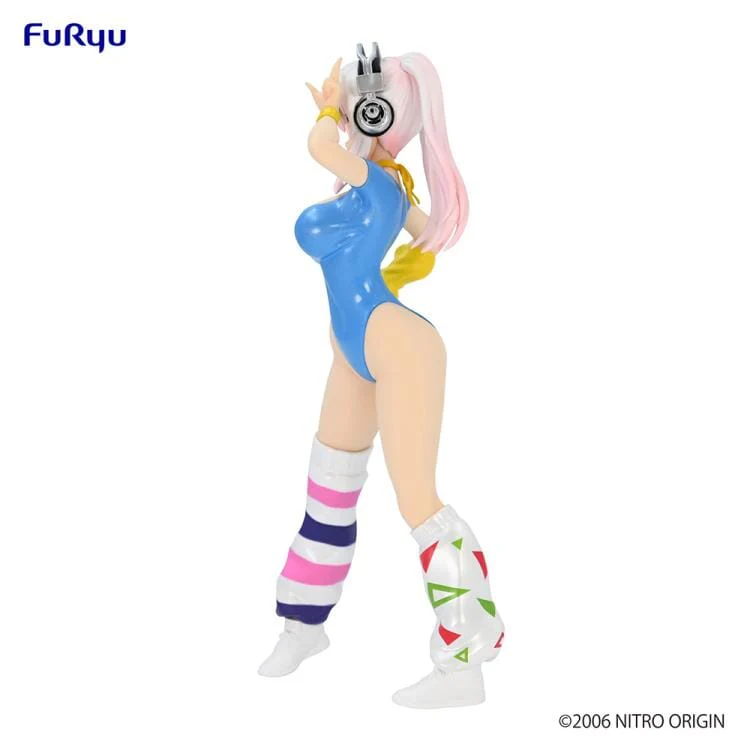 Nitroplus Super Sonico (1980's Blue Another Color Ver.) Concept Figure (Reissue) - Image 4