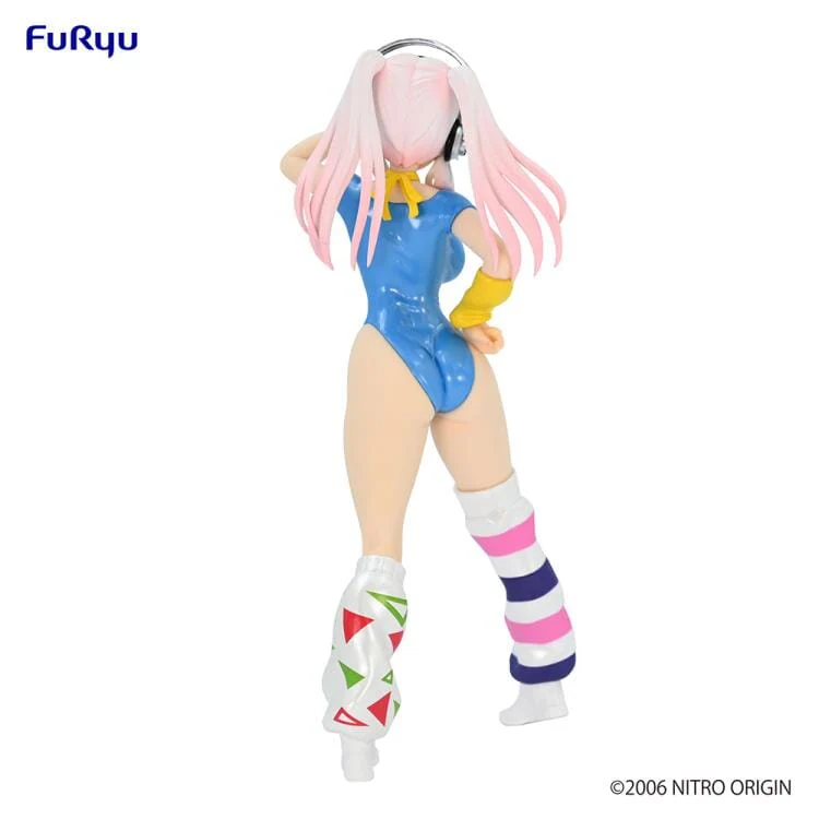 Nitroplus Super Sonico (1980's Blue Another Color Ver.) Concept Figure (Reissue) - Image 5