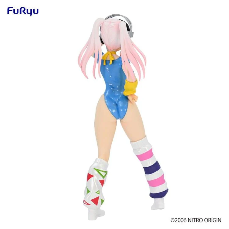 Nitroplus Super Sonico (1980's Blue Another Color Ver.) Concept Figure (Reissue) - Image 6