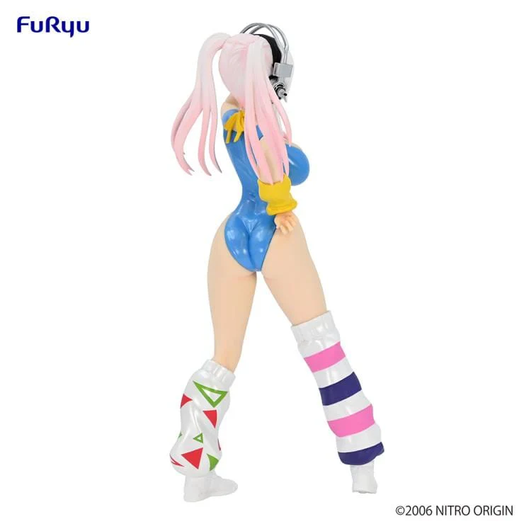 Nitroplus Super Sonico (1980's Blue Another Color Ver.) Concept Figure (Reissue) - Image 7