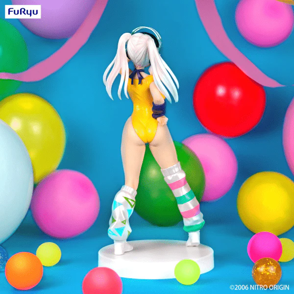 Nitroplus Super Sonico (1980's Yellow Another Color Ver.) Concept Figure (Reissue) - Image 13