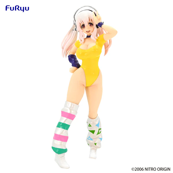 Nitroplus Super Sonico (1980's Yellow Another Color Ver.) Concept Figure (Reissue) - Image 2