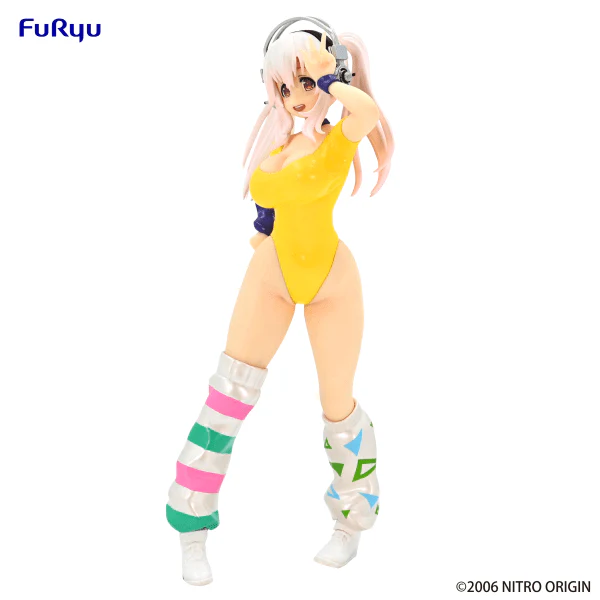 Nitroplus Super Sonico (1980's Yellow Another Color Ver.) Concept Figure (Reissue) - Image 3