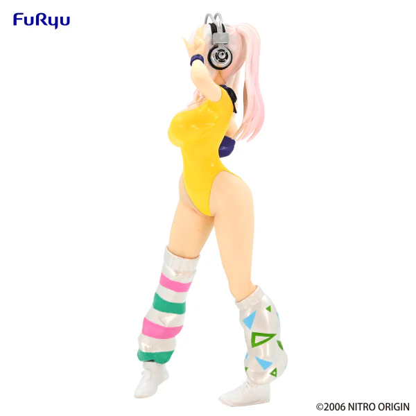 Nitroplus Super Sonico (1980's Yellow Another Color Ver.) Concept Figure (Reissue) - Image 4