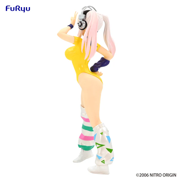 Nitroplus Super Sonico (1980's Yellow Another Color Ver.) Concept Figure (Reissue) - Image 5