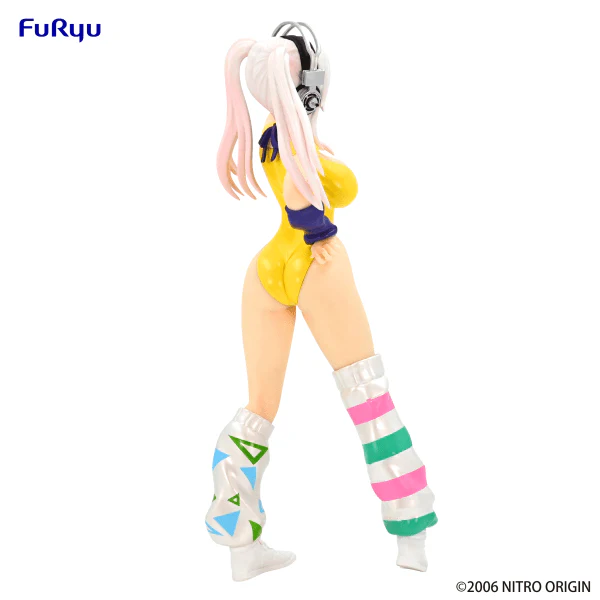 Nitroplus Super Sonico (1980's Yellow Another Color Ver.) Concept Figure (Reissue) - Image 7