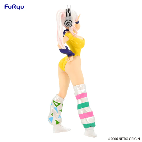Nitroplus Super Sonico (1980's Yellow Another Color Ver.) Concept Figure (Reissue) - Image 8