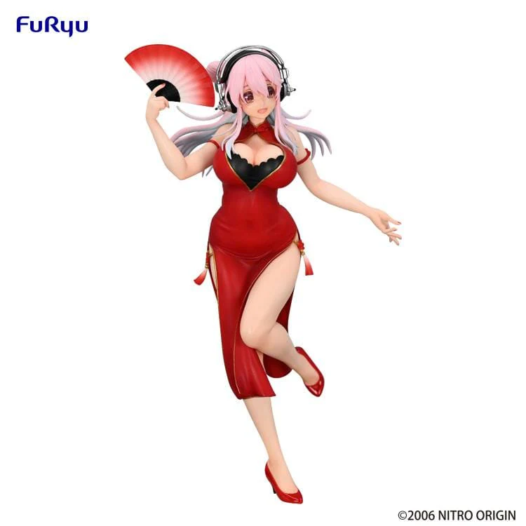Nitroplus Trio-Try-iT Super Sonico (China Dress Ver.) Figure - Image 9