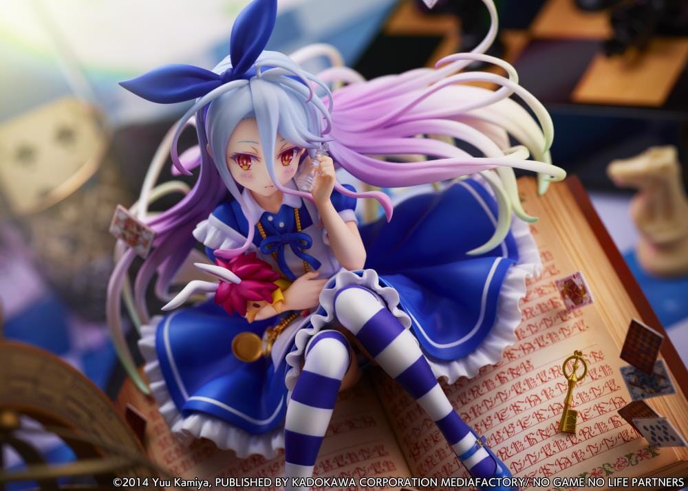 No Game No Life Shiro (Alice in Wonderland Ver.) 1/7 Scale Shibuya Scramble Figure - Image 19