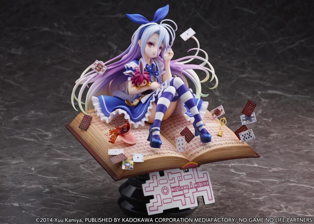 No Game No Life Shiro (Alice in Wonderland Ver.) 1/7 Scale Shibuya Scramble Figure - Image 2