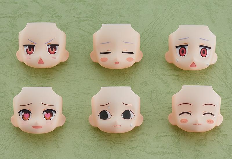 Non Non Biyori Nonstop Nendoroid More: Face Swap Set of 6 Face Plates