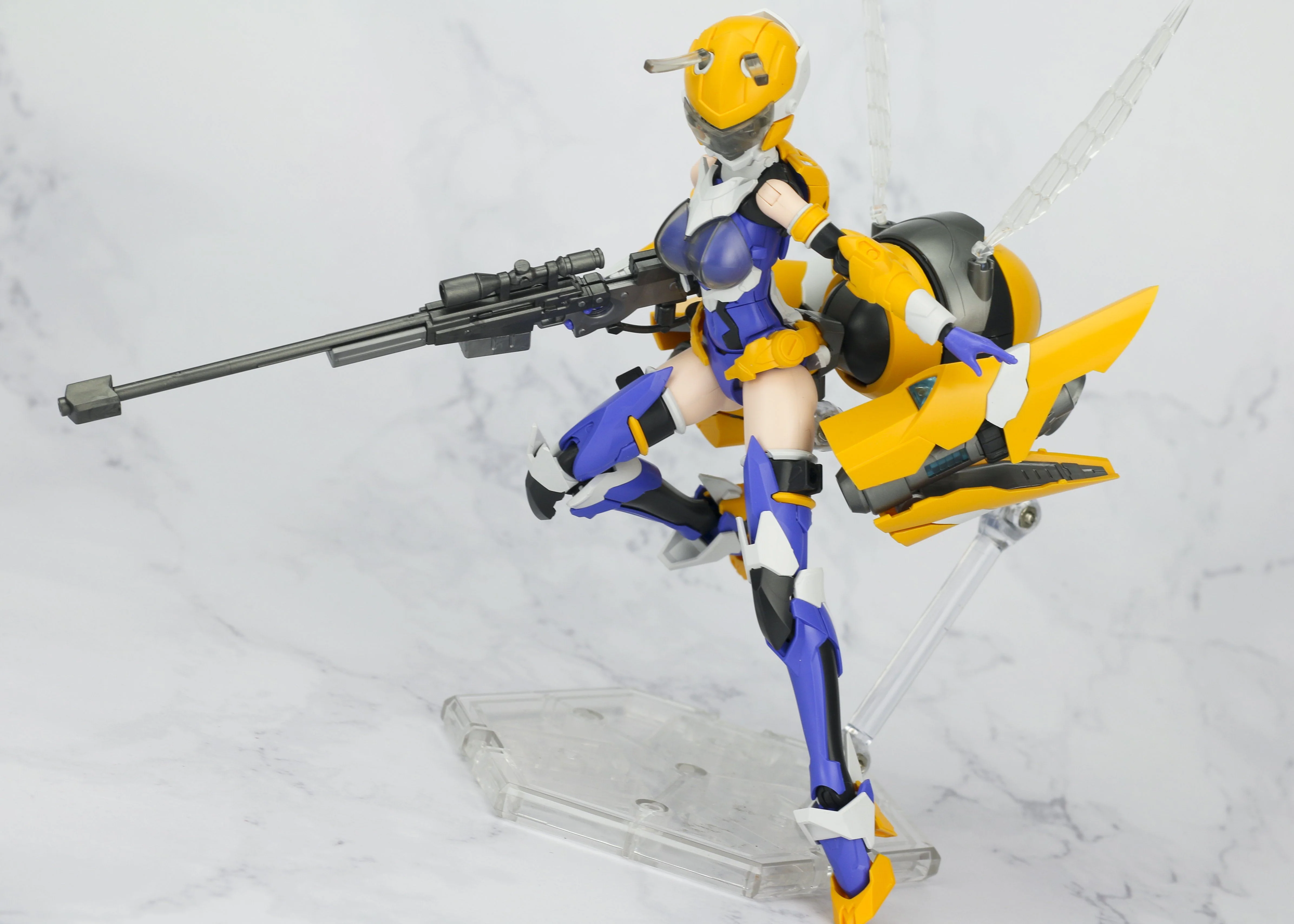 Chu Feng B.E.E. Assault Angels SS01 Liu Li 1/12 Scale Model Kit - Image 36