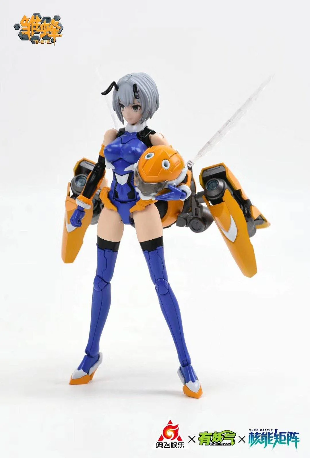 Chu Feng B.E.E. Assault Angels SS01 Liu Li 1/12 Scale Model Kit - Image 4