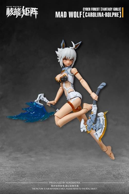 Cyber Forest Fantasy Girls Mad Wolf 1/12 Scale Model Kit - Image 11