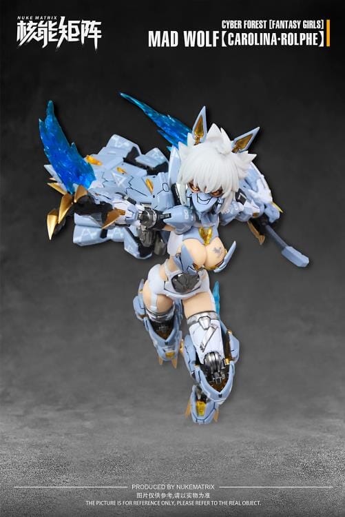 Cyber Forest Fantasy Girls Mad Wolf 1/12 Scale Model Kit - Image 13