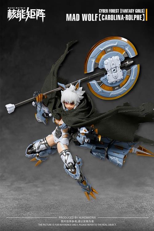 Cyber Forest Fantasy Girls Mad Wolf 1/12 Scale Model Kit - Image 14
