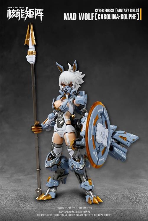 Cyber Forest Fantasy Girls Mad Wolf 1/12 Scale Model Kit - Image 15