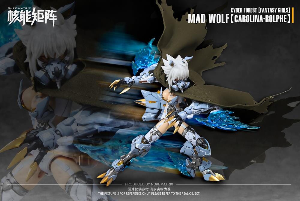 Cyber Forest Fantasy Girls Mad Wolf 1/12 Scale Model Kit - Image 19