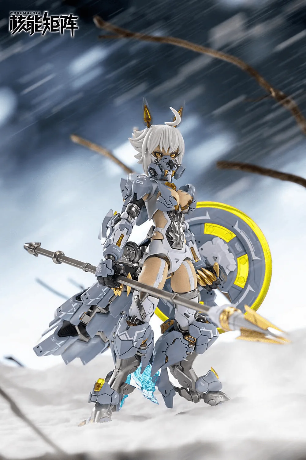 Cyber Forest Fantasy Girls Mad Wolf 1/12 Scale Model Kit - Image 2
