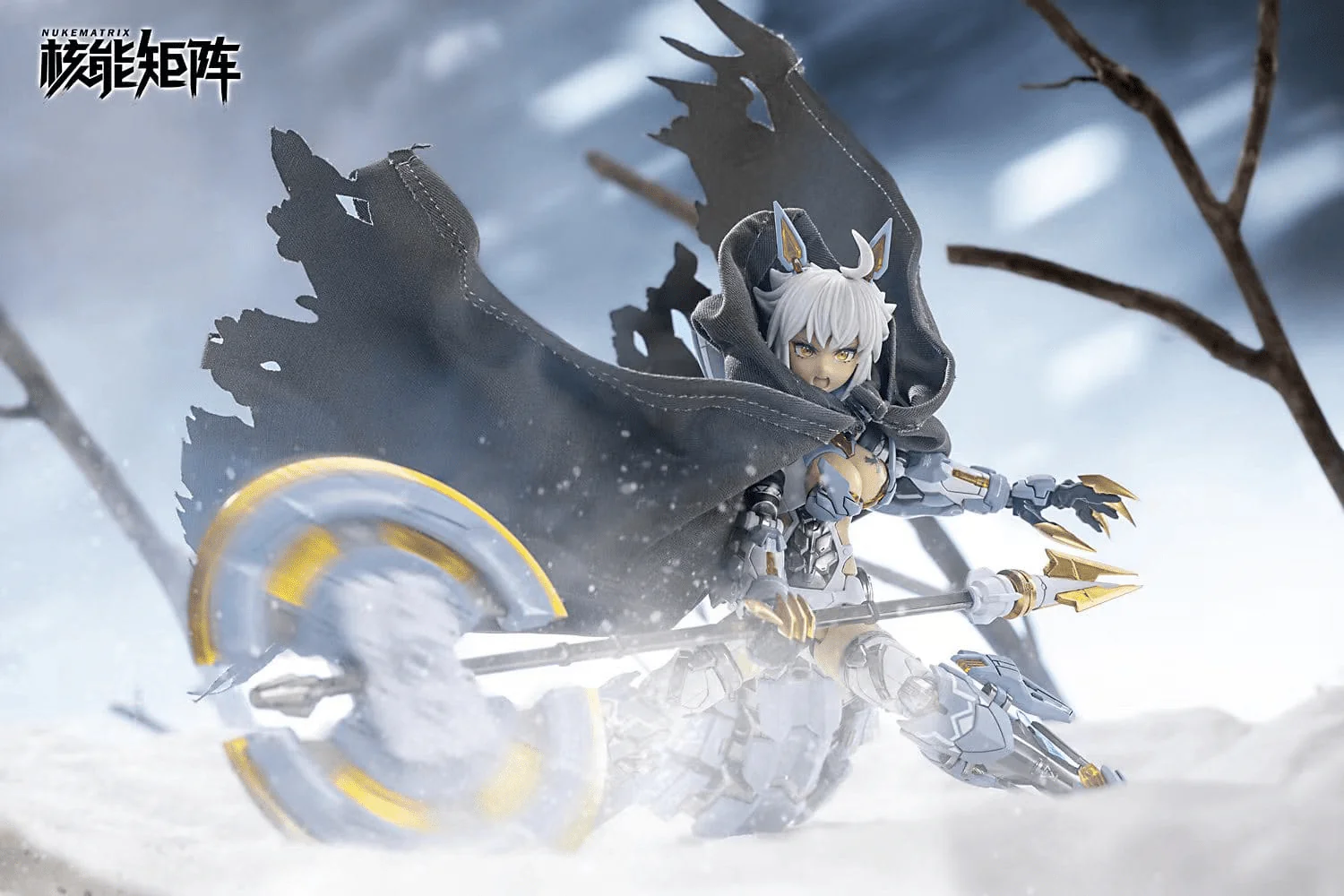 Cyber Forest Fantasy Girls Mad Wolf 1/12 Scale Model Kit - Image 6