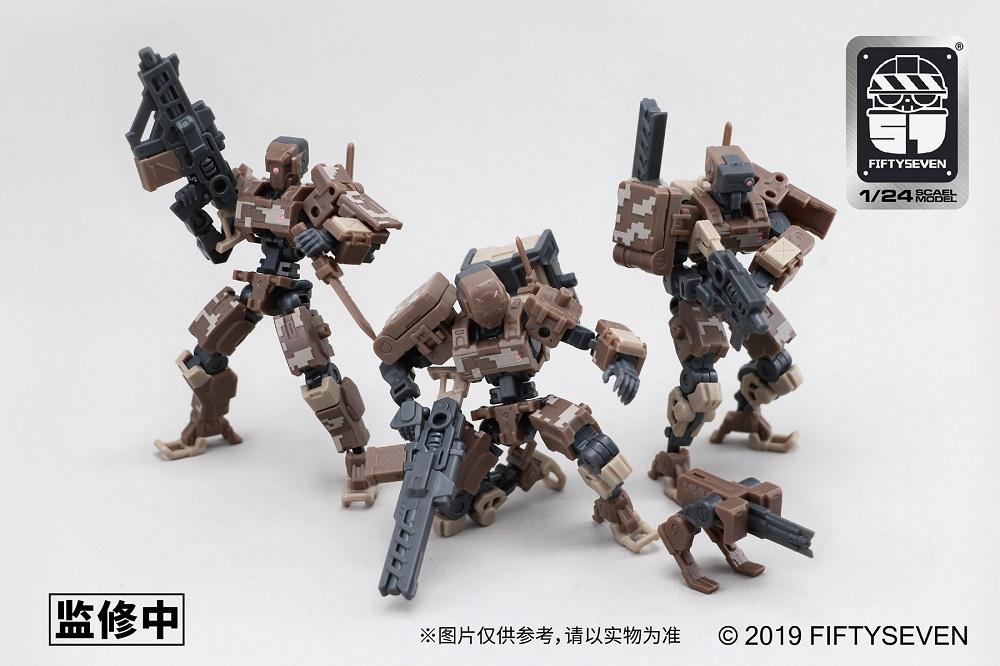 Number 57 Armored Puppet Battle Type.5 L-Type 1/24 Scale Model Kit - Image 3