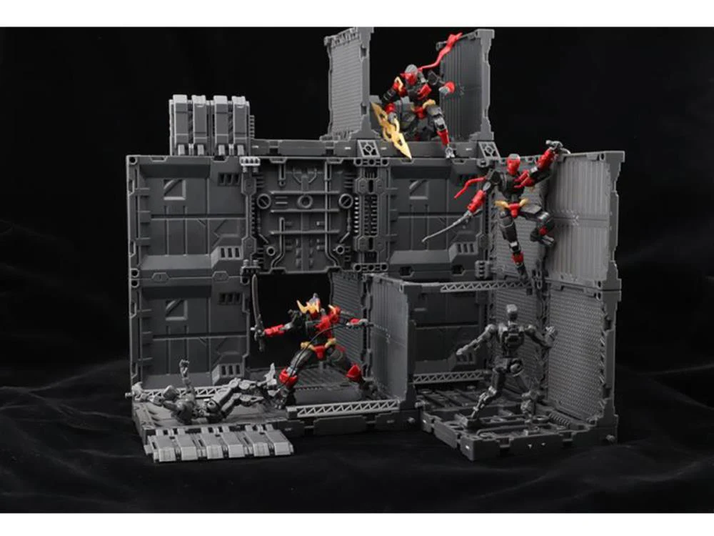 Number 57 Armored Puppet Oni Flame 1/24 Scale Model Kit - Image 10