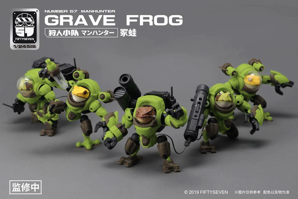 Number 57 Manhunter Grave Frog 1/24 Scale Model Kit - Image 4