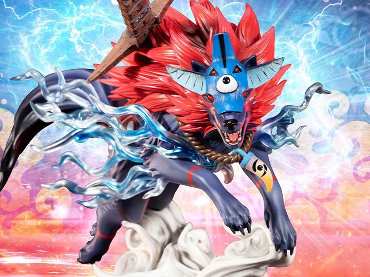 Okami Oki (Wolf Form) Statue - Image 12