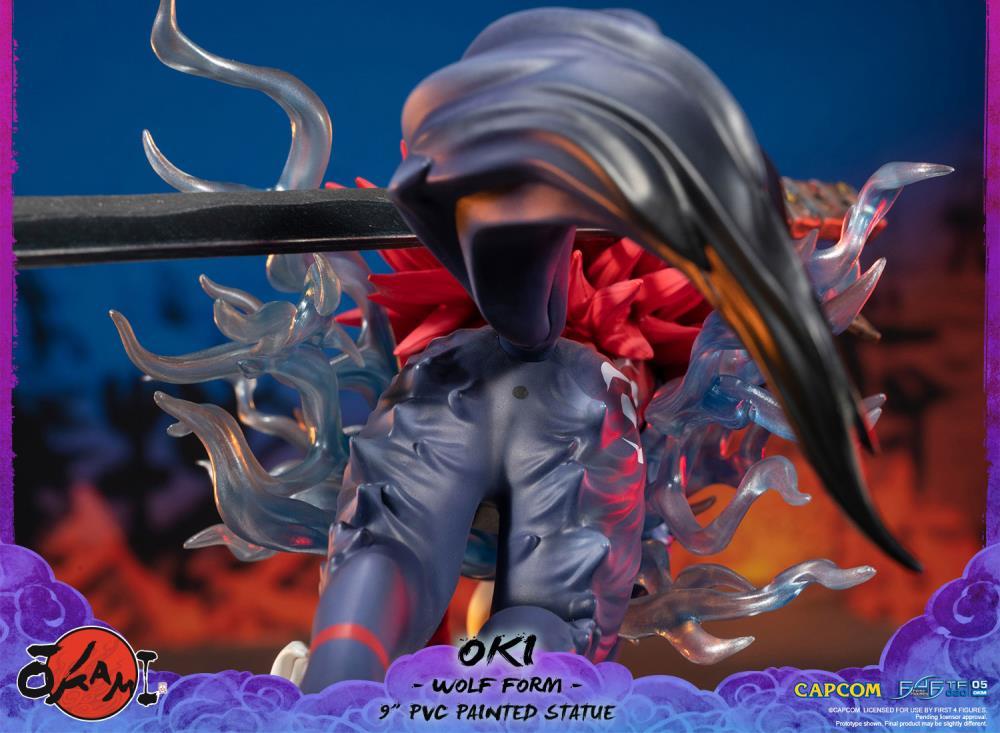 Okami Oki (Wolf Form) Statue - Image 7