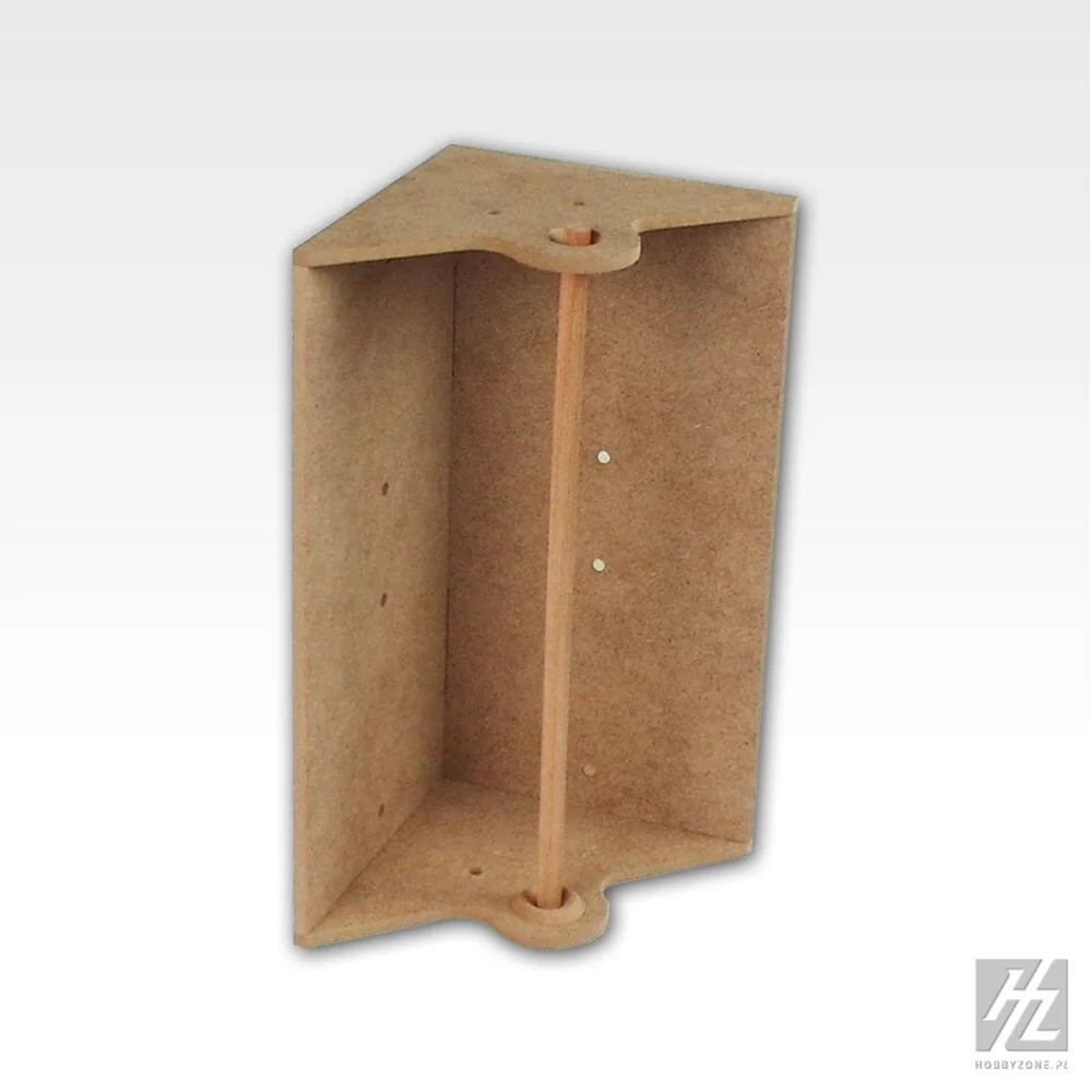 OM08b Corner Paper Towel Module - Image 2