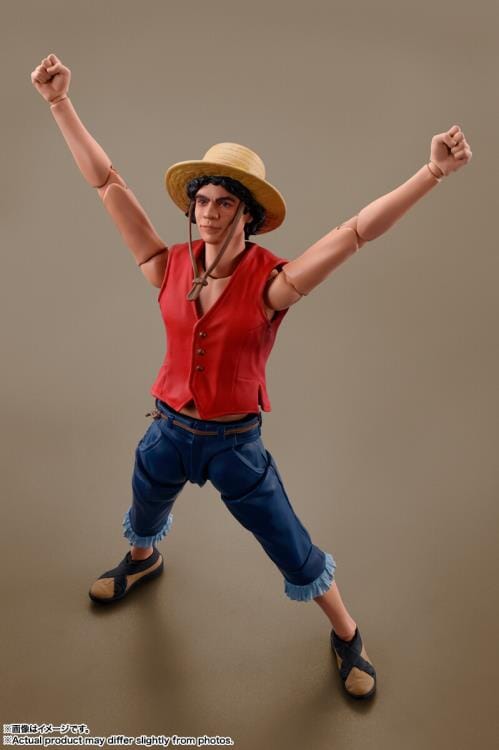 One Piece (A Netflix Series) S.H.Figuarts Monkey D. Luffy - Image 7