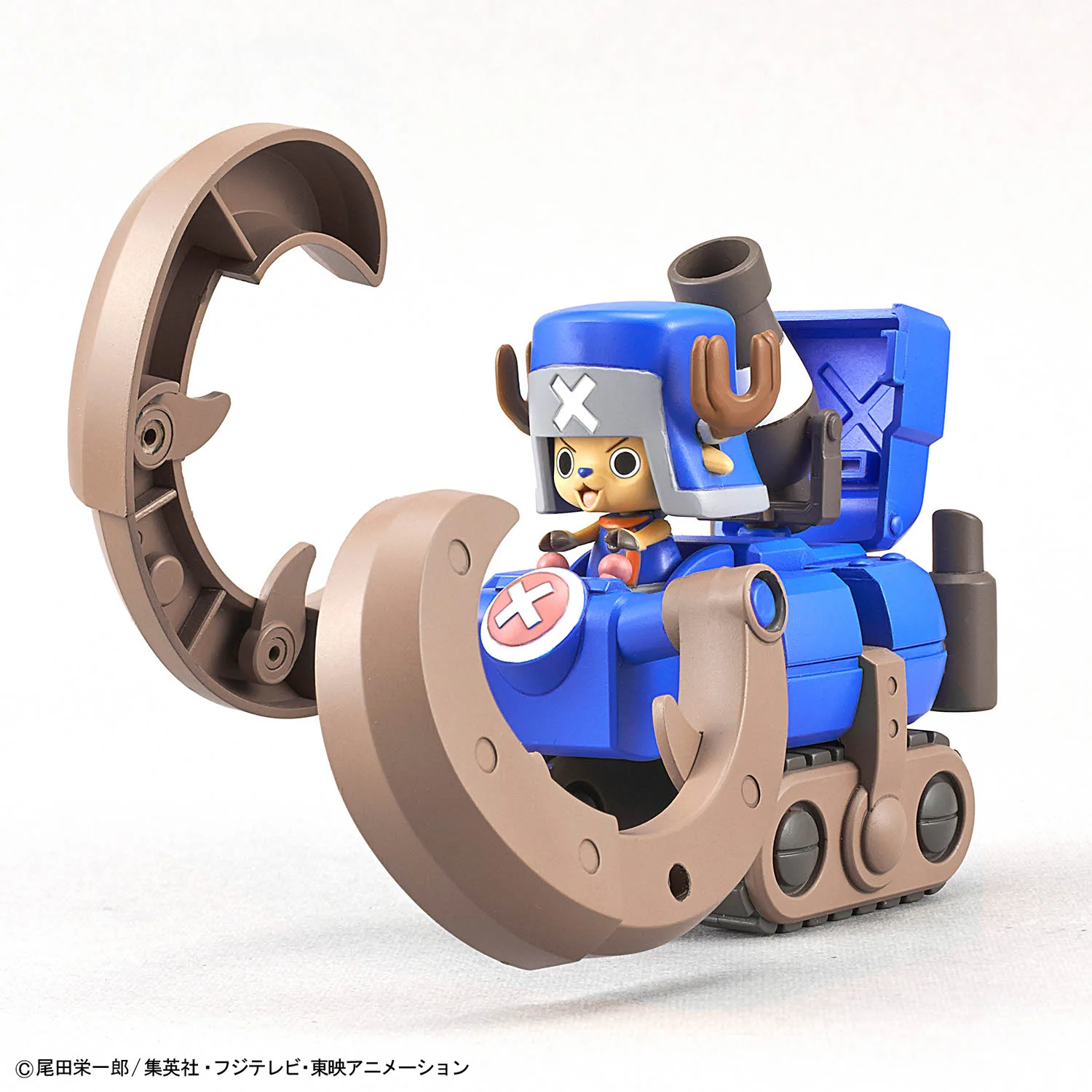 One Piece Chopper Robo 02 Heavy Armor & 03 Horn Dozer Model Kit Set - Image 3