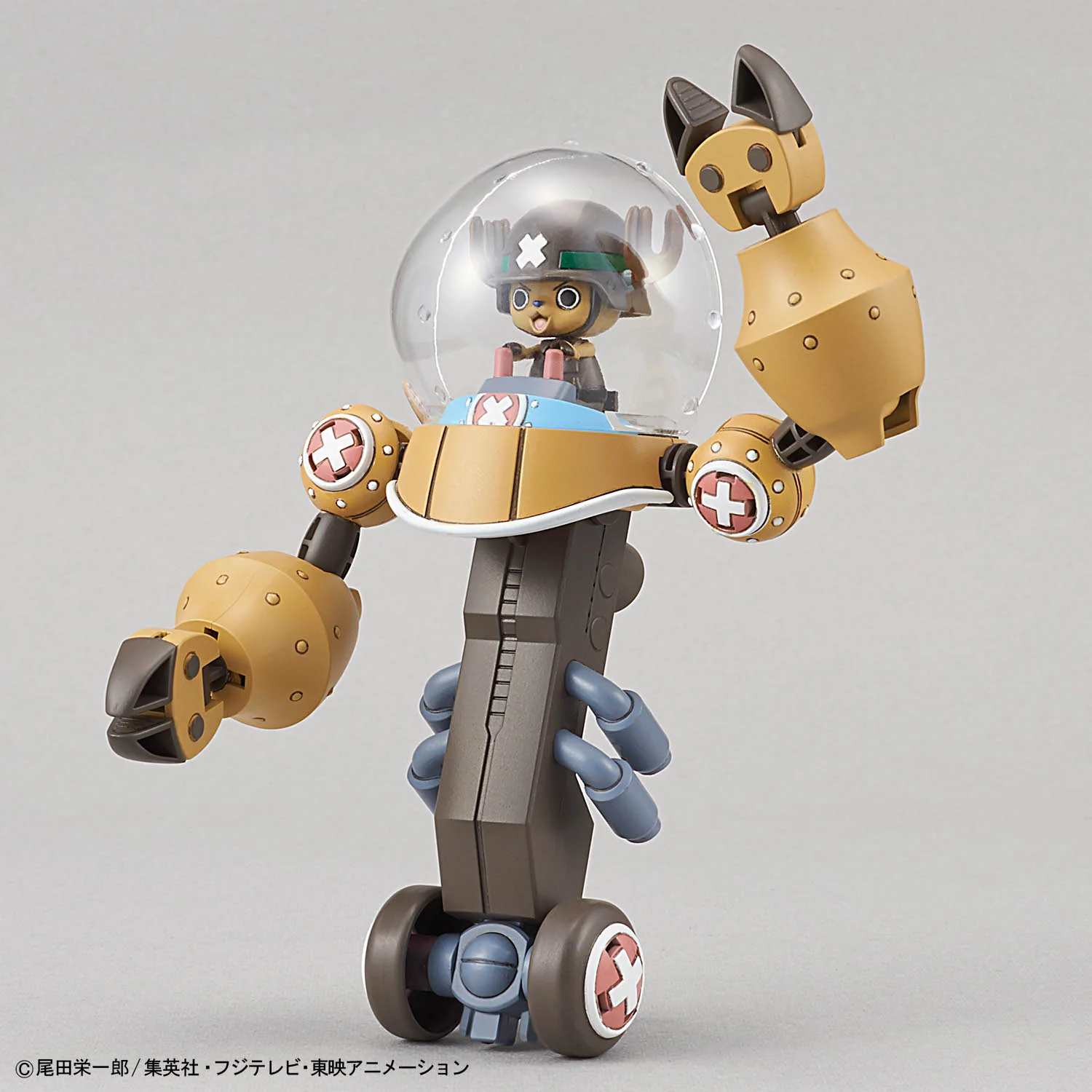 One Piece Chopper Robo 02 Heavy Armor & 03 Horn Dozer Model Kit Set - Image 4