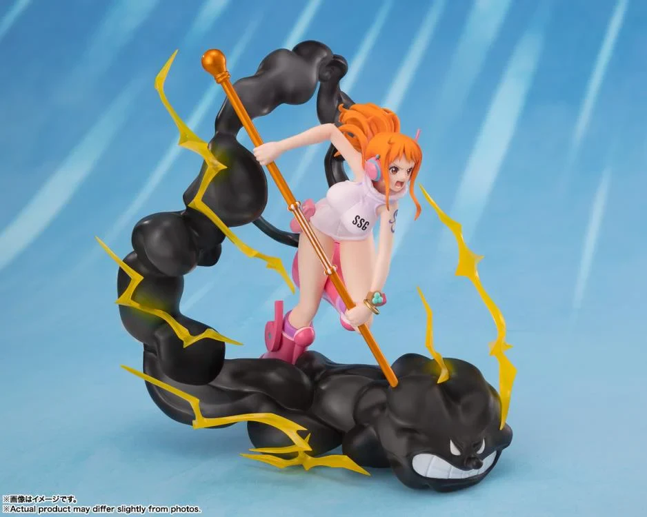 One Piece FiguartsZERO Extra Battle Nami (Lightning Blast) - Image 3