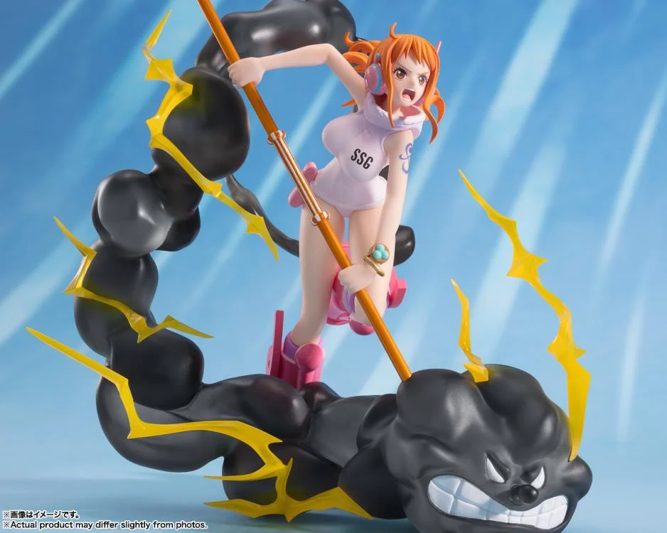 One Piece FiguartsZERO Extra Battle Nami (Lightning Blast) - Image 6