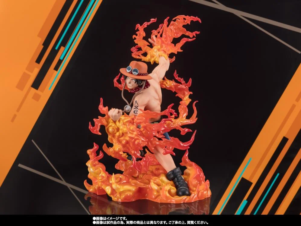 One Piece FiguartsZERO Extra Battle Portgas D. Ace (Bounty Rush 5th Anniversary Ver.) - Image 2