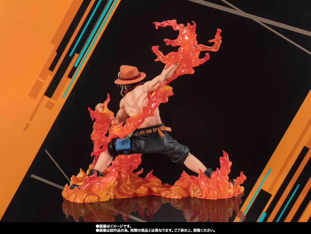 One Piece FiguartsZERO Extra Battle Portgas D. Ace (Bounty Rush 5th Anniversary Ver.) - Image 3