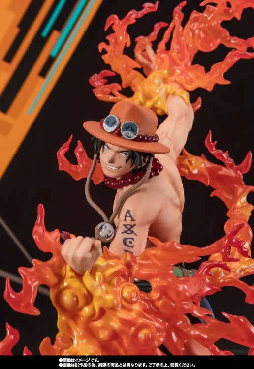 One Piece FiguartsZERO Extra Battle Portgas D. Ace (Bounty Rush 5th Anniversary Ver.) - Image 5