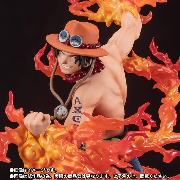 One Piece FiguartsZERO Extra Battle Portgas D. Ace (Bounty Rush 5th Anniversary Ver.) - Image 6