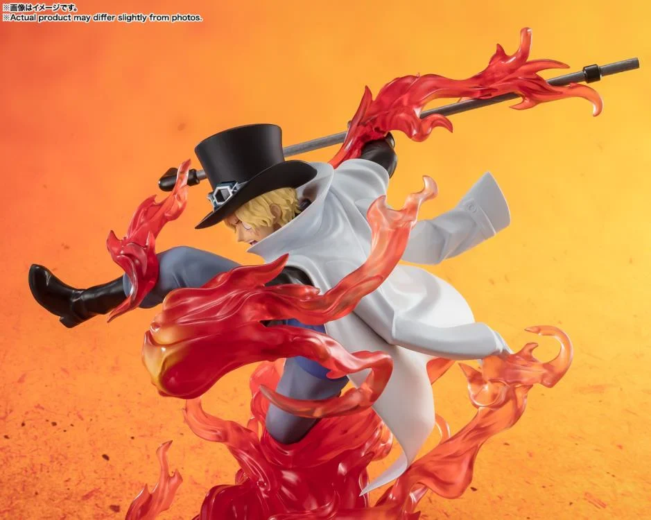 One Piece FiguartsZERO Extra Battle Sabo (Fire Fist Rook Check) - Image 6